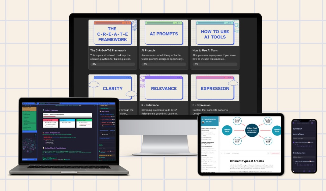 Creator Operating System Screenshot