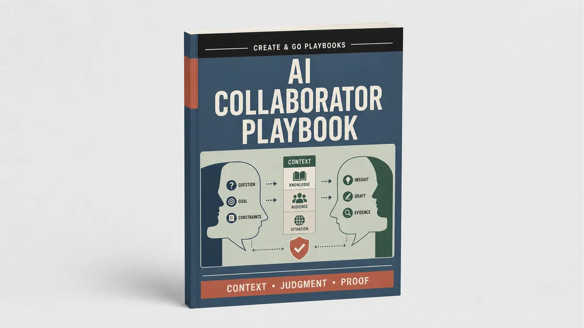 AI Collaborator Playbook product cover