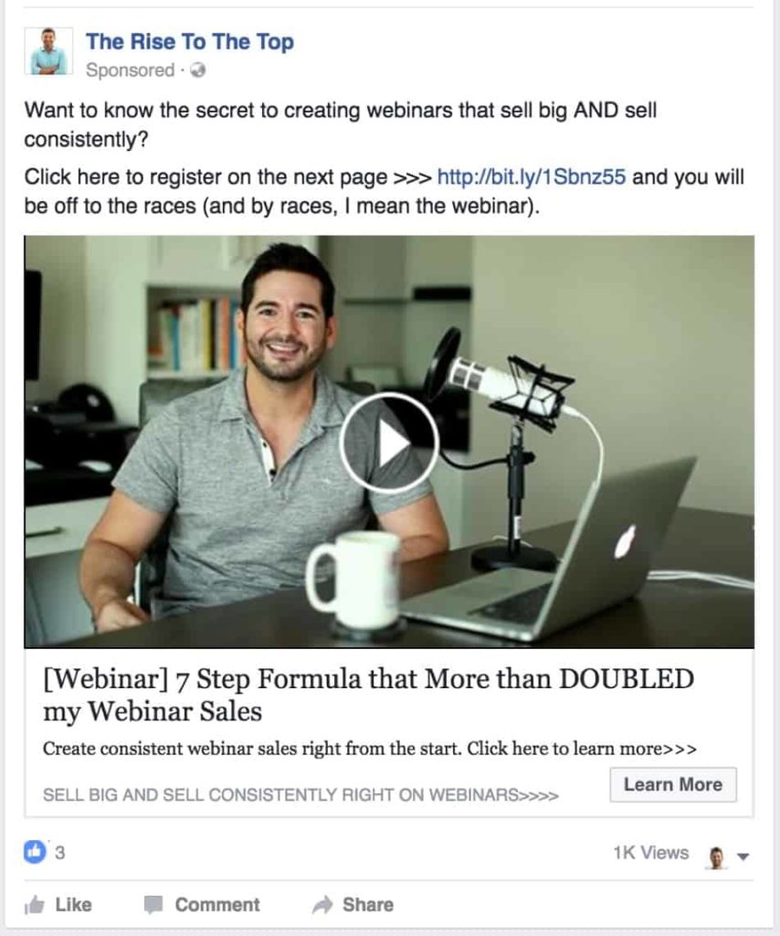 facebook webinar guru guy to show why your blog is not making money