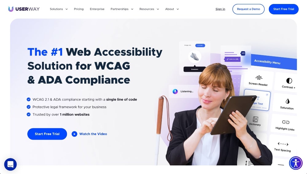 userway accessibility plugin