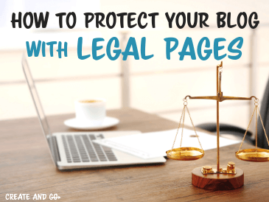 How to Protect Your Blog with Legal Pages