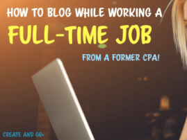 blog while working full-time job ft img