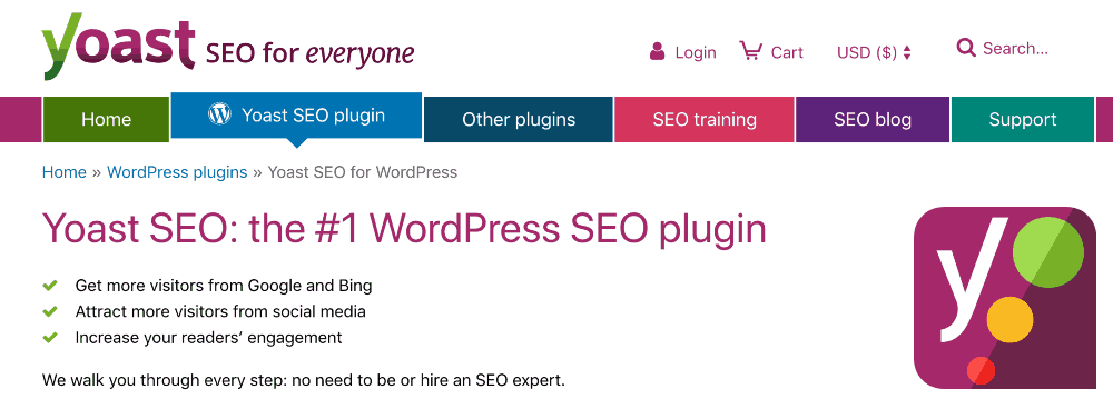 yoast seo wordpress plugin