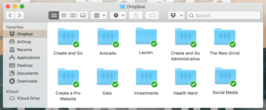Dropbox blogging tool