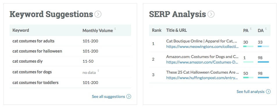 keyword explorer overview