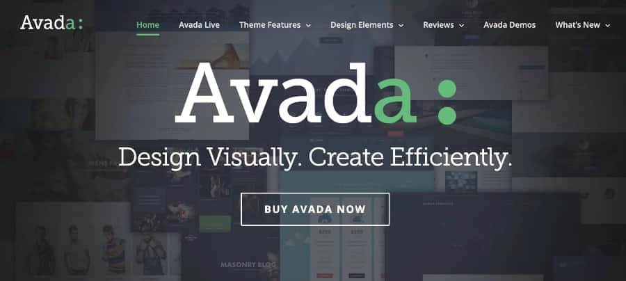 Avada WordPress blog theme