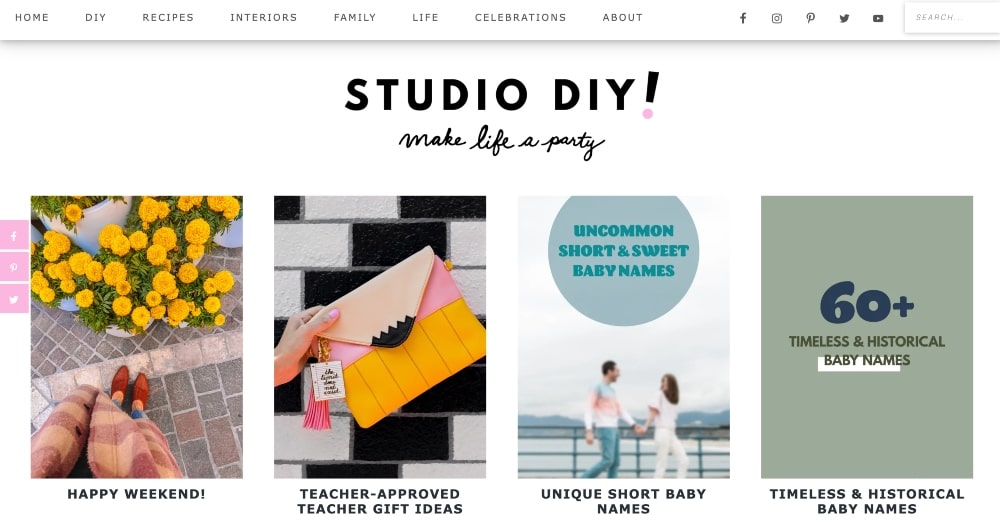 Studio DIY blog