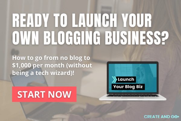 start blog business banner