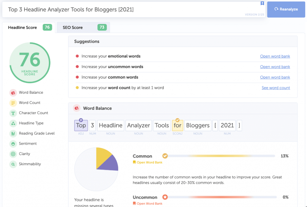 coschedule headline analyzer