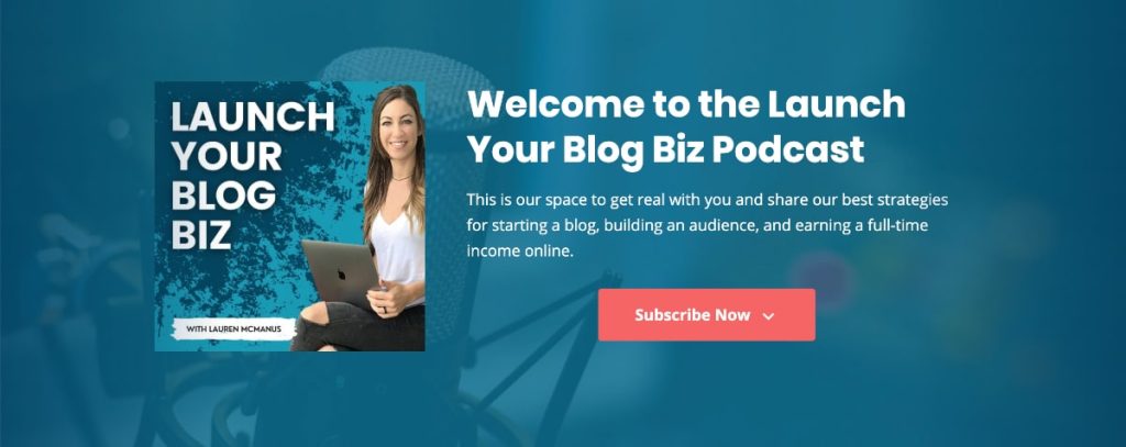 launch your blog biz podcast welcome