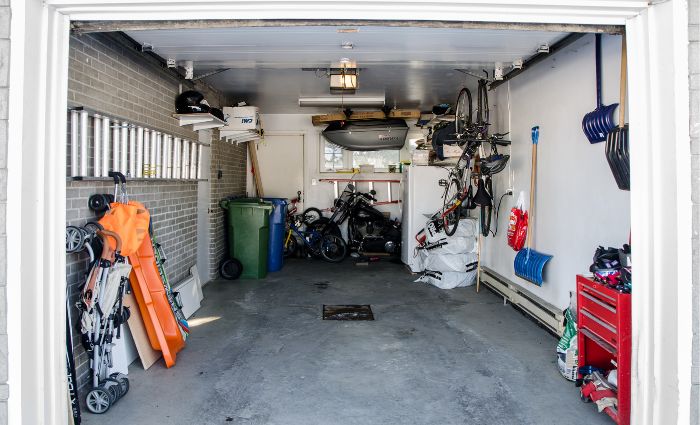 garage full of stuff to rent