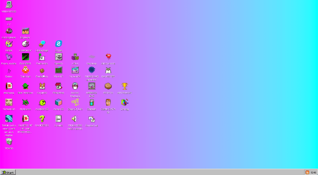 weird windows 93 screenshot