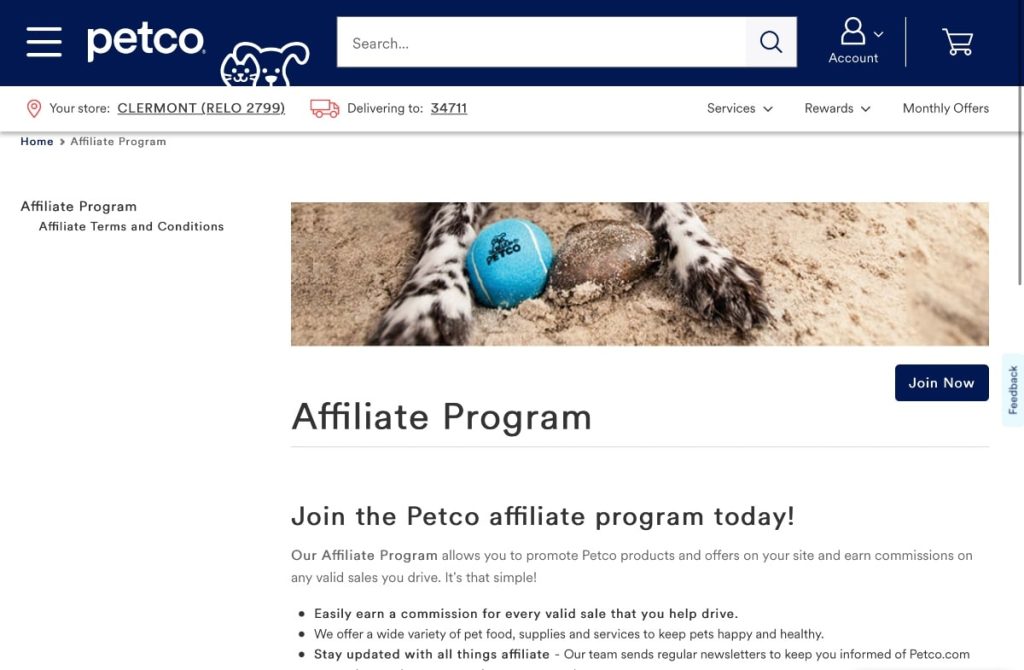 petco affiliate program