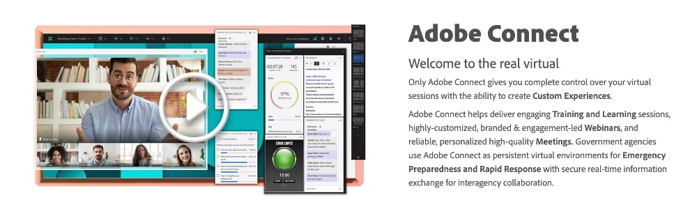 adobe connect webinar software