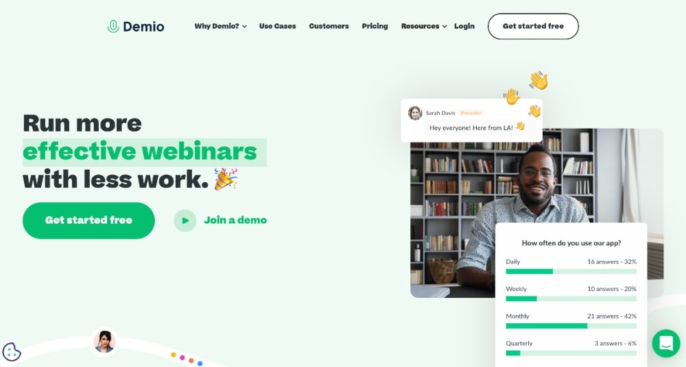 Demio effective webinars