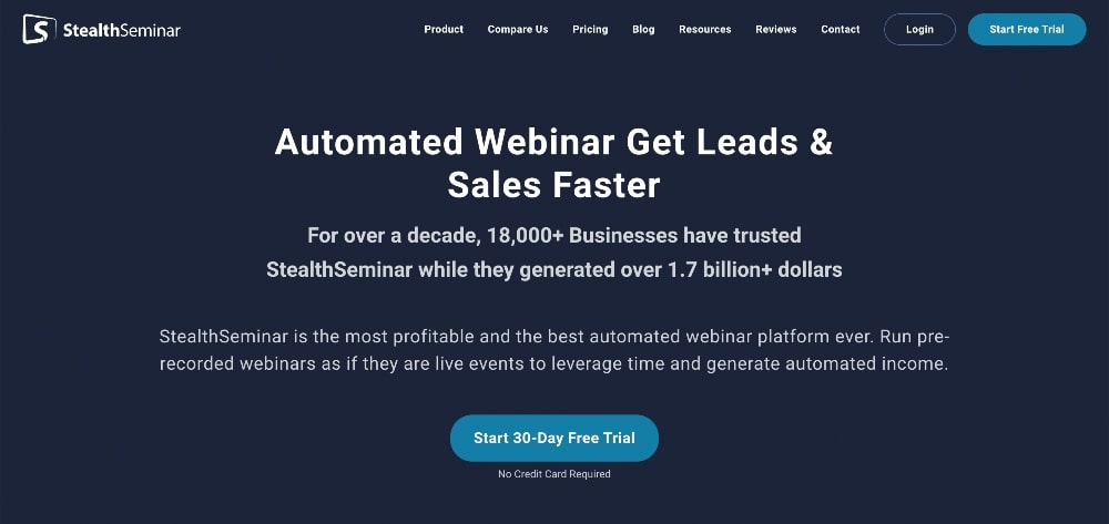 stealthseminar webinar software