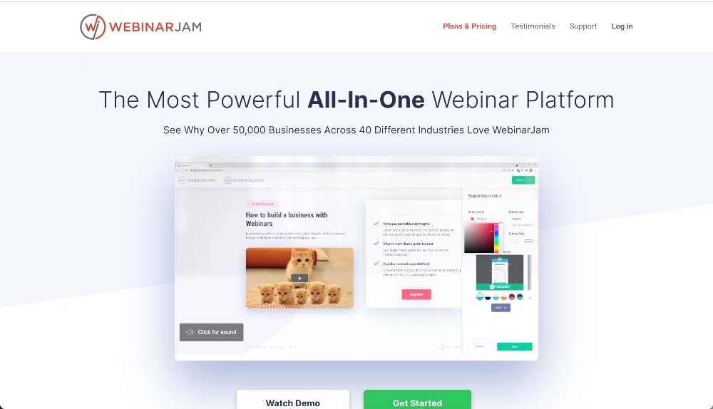 webinarjam best webinar software