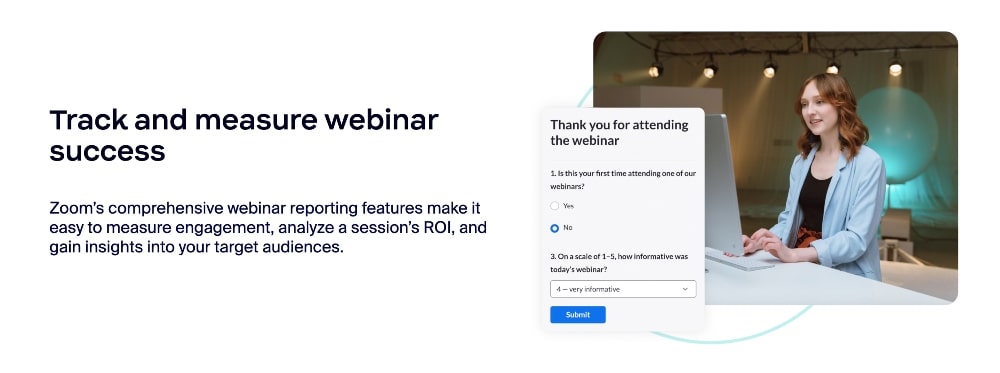 zoom webinar features