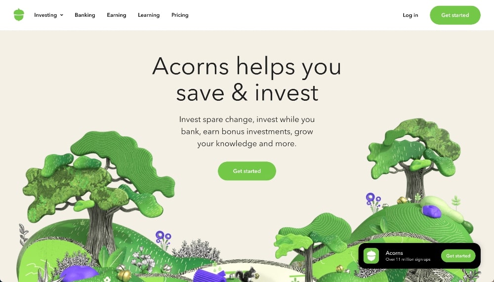 acorns investing