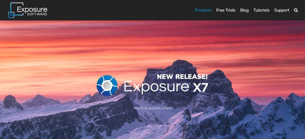 Exposure X7 photo editing software