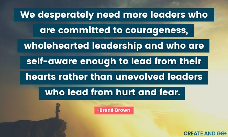 courage leadership quote