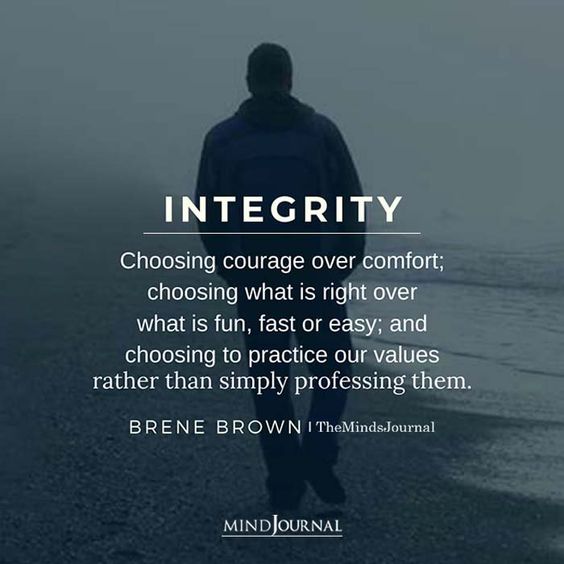 integrity quote for leadership