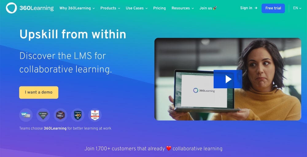 360 Learning website