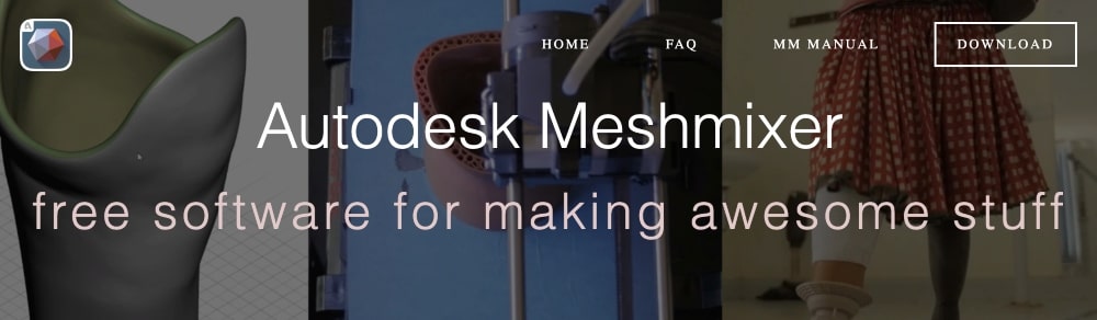 AutoDesk Meshmixer website