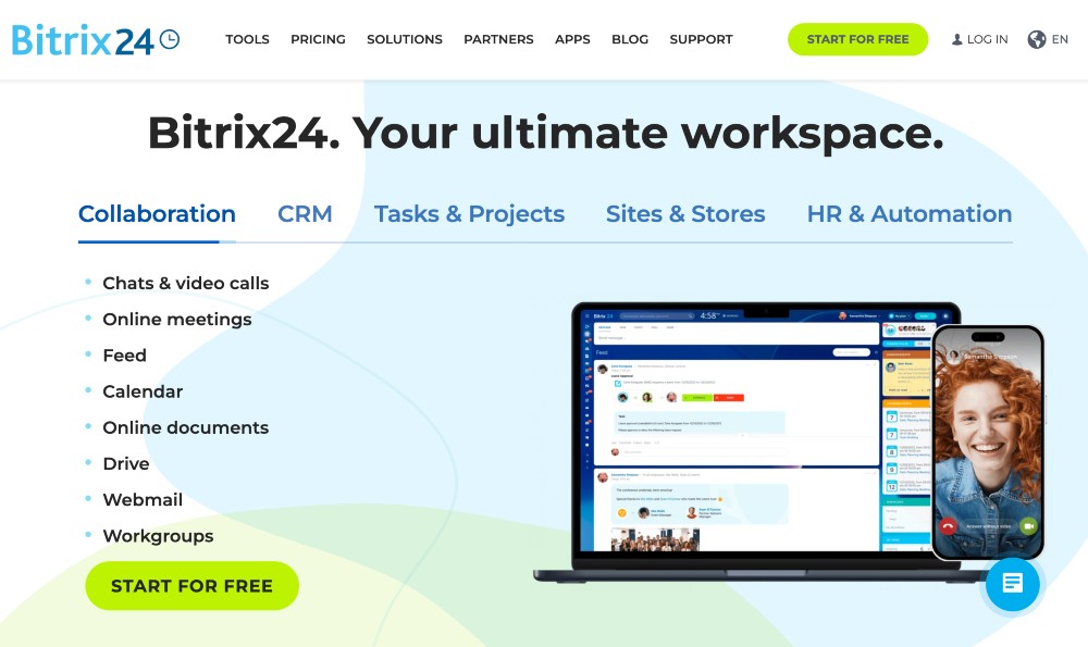 Bitrix24 website