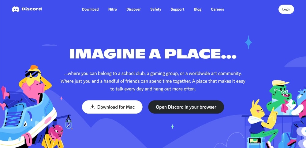 Discord website