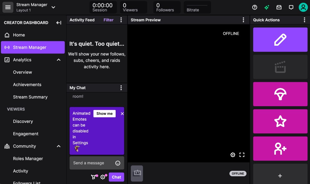 stream on Twitch