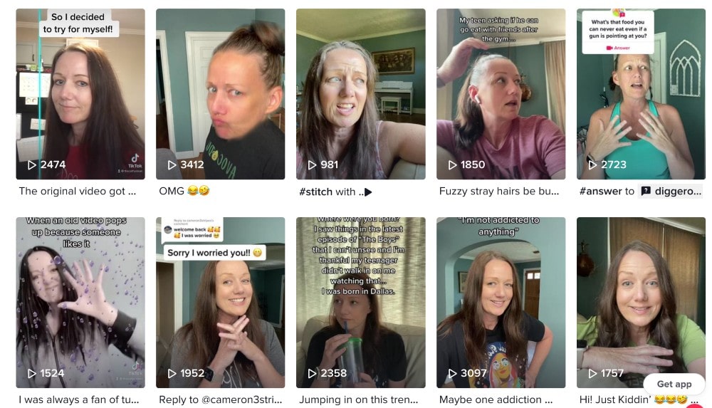 the cathy dean TikTok posts