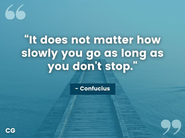 don't stop moving forward quote