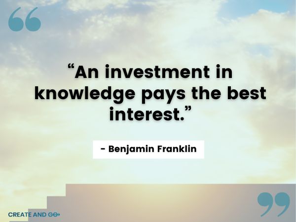 Benjamin Franklin investment quote