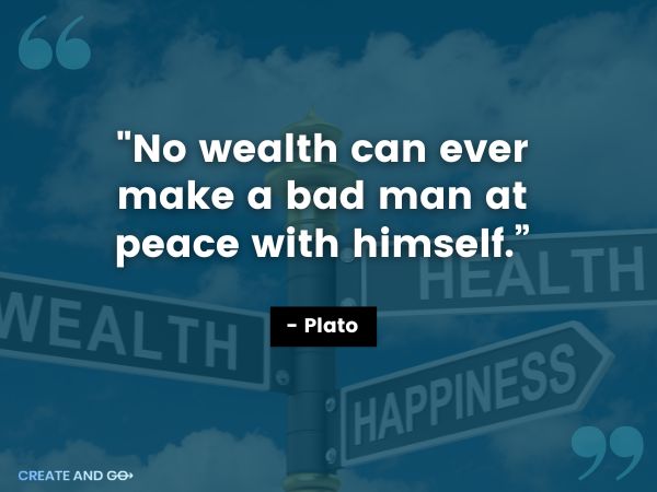 plato wealth quote