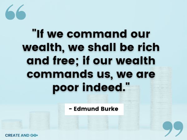 rich people quote by Edmund Burke