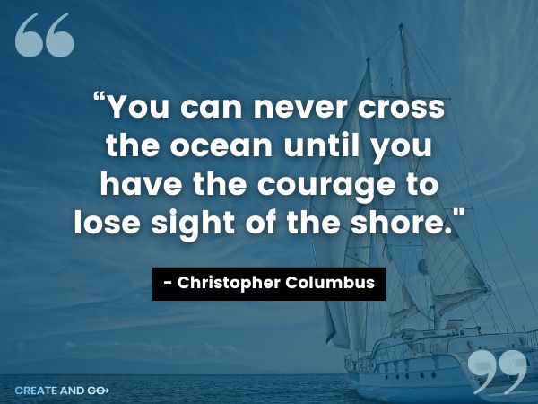 Christopher Columbus quote