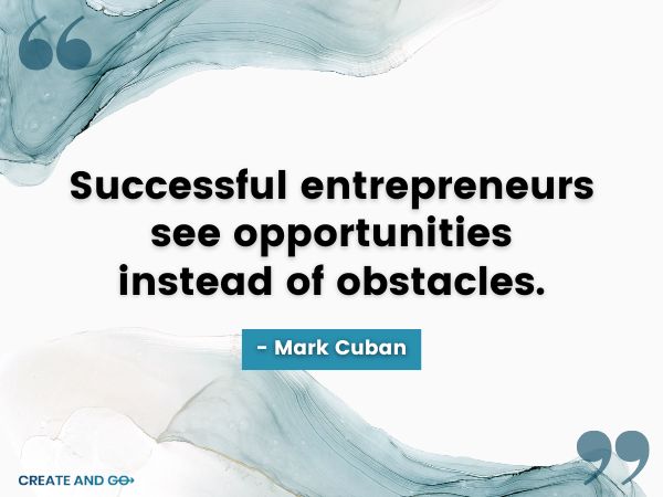 Mark Cuban opportunities quote