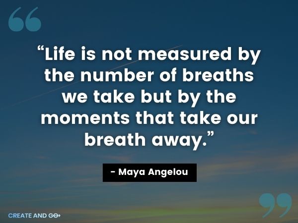 Maya Angelou moments quote