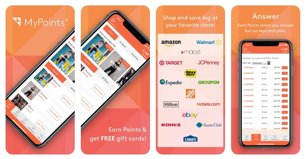 MyPoints app store screenshot