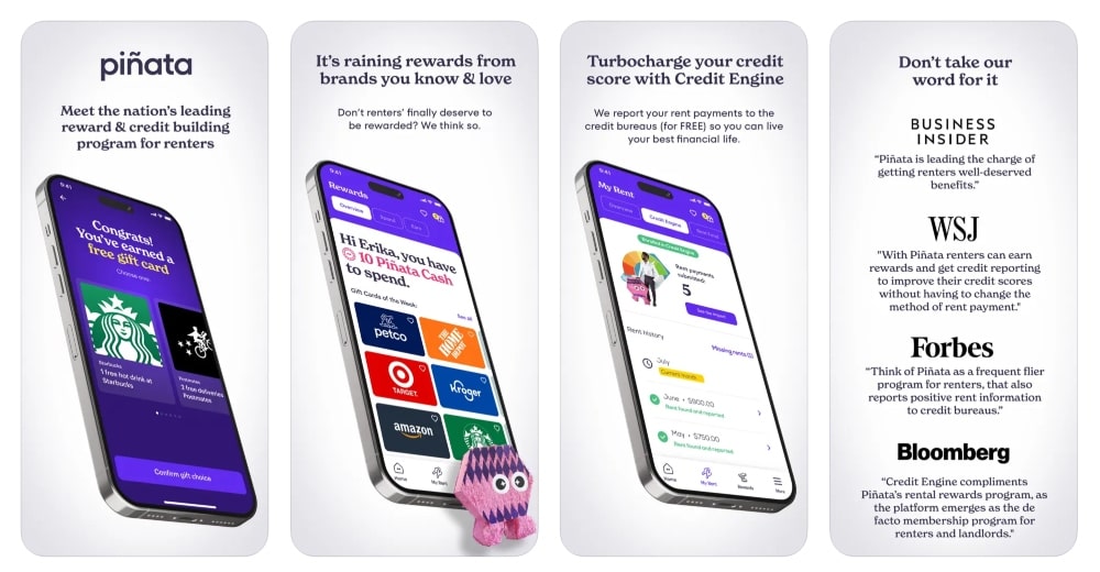 Piñata app store screenshot