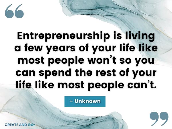 Unknown entrepreneurship quote