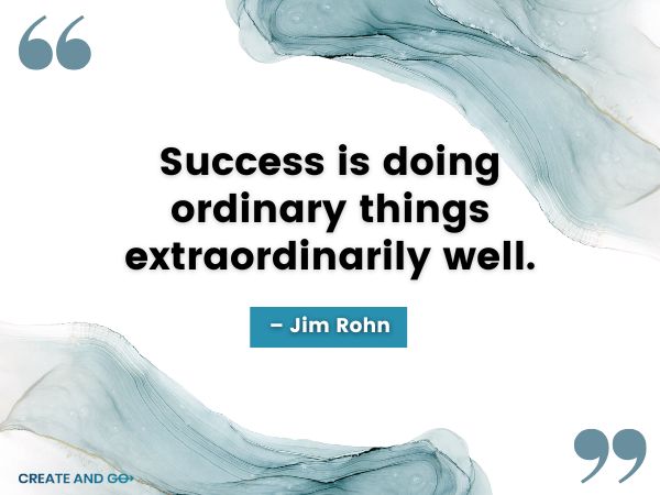 Jim Rohn extraordinary quote