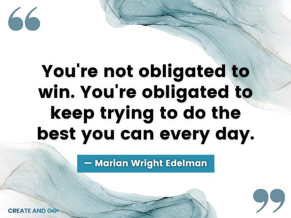 Marian Wright Edelman quote