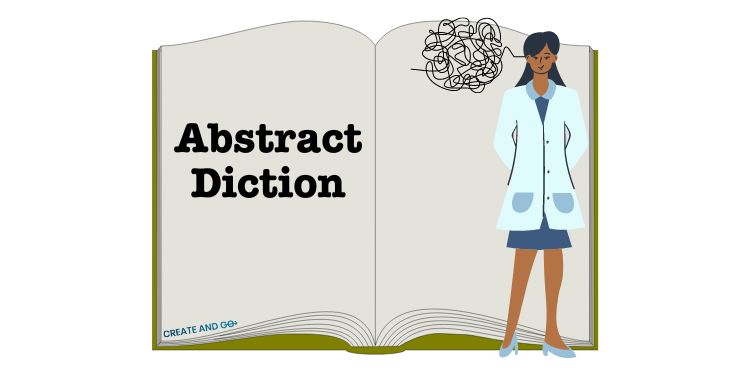 abstract diction illustration