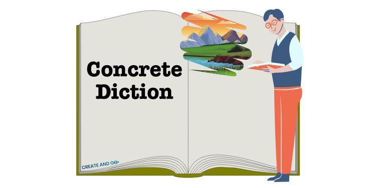 concrete diction illustration
