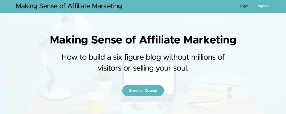 Making Sense of Affiliate Marketing course screenshot