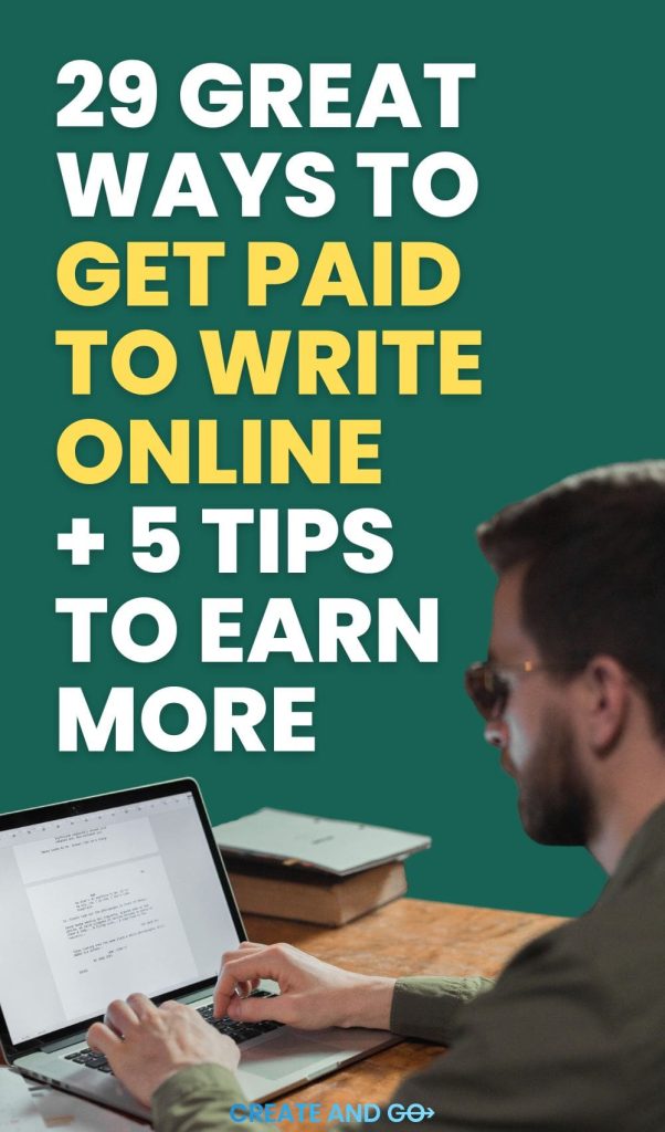 get paid to write pin min