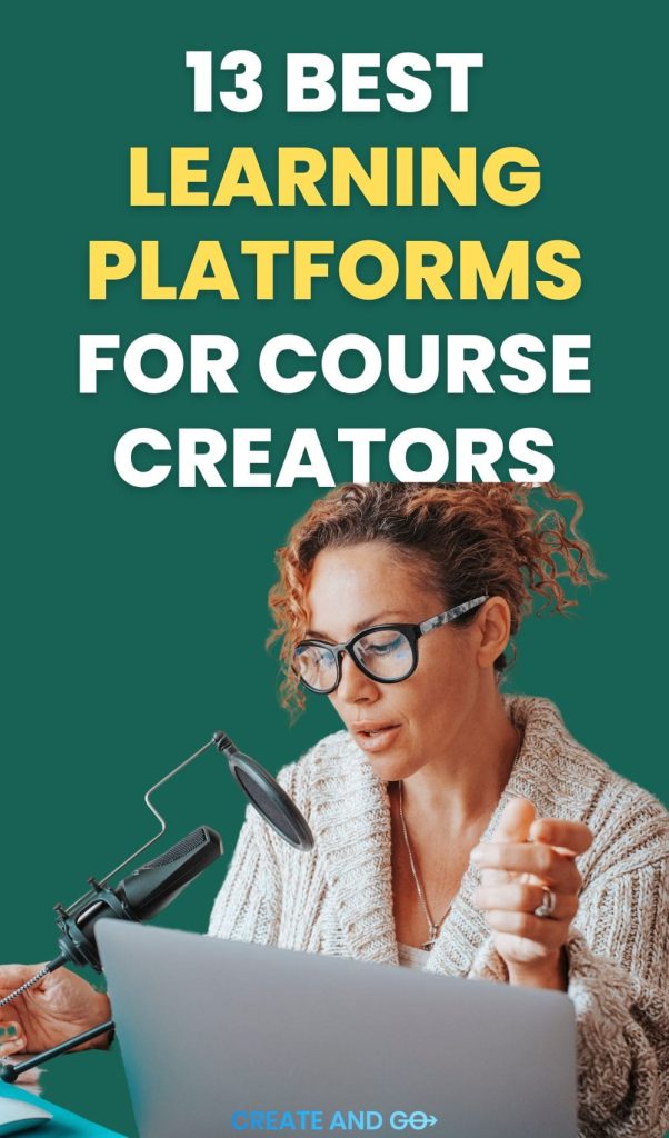learning platforms for course creators pin min
