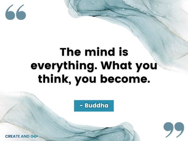 Buddha mindset quote